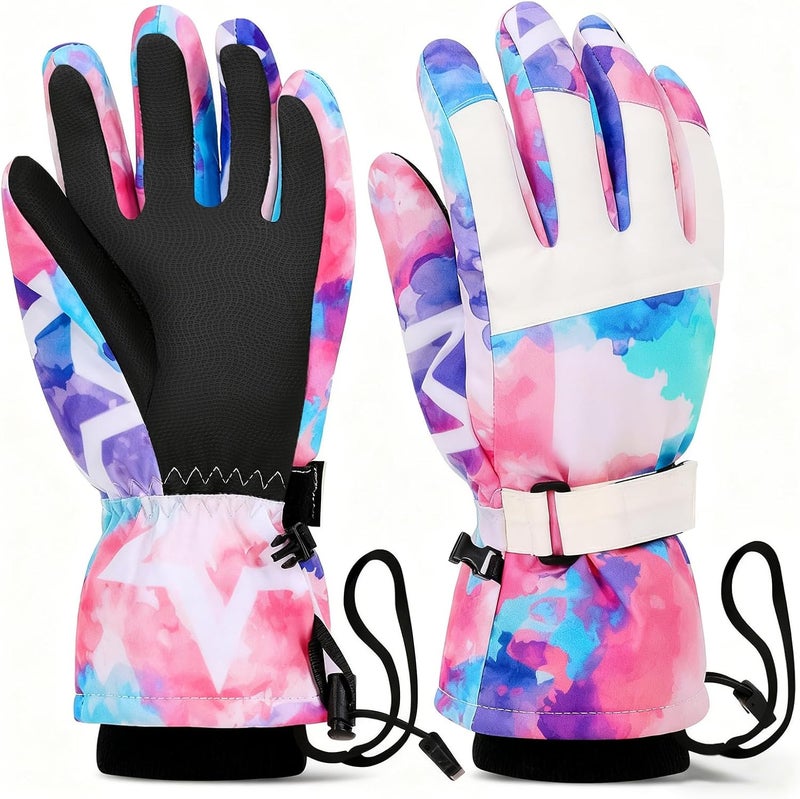 Lorpect Ski Gloves, Snow Gloves, Touchscreen Snowboard Glove, Winter Warm Glove for Cold Weather - Image 1
